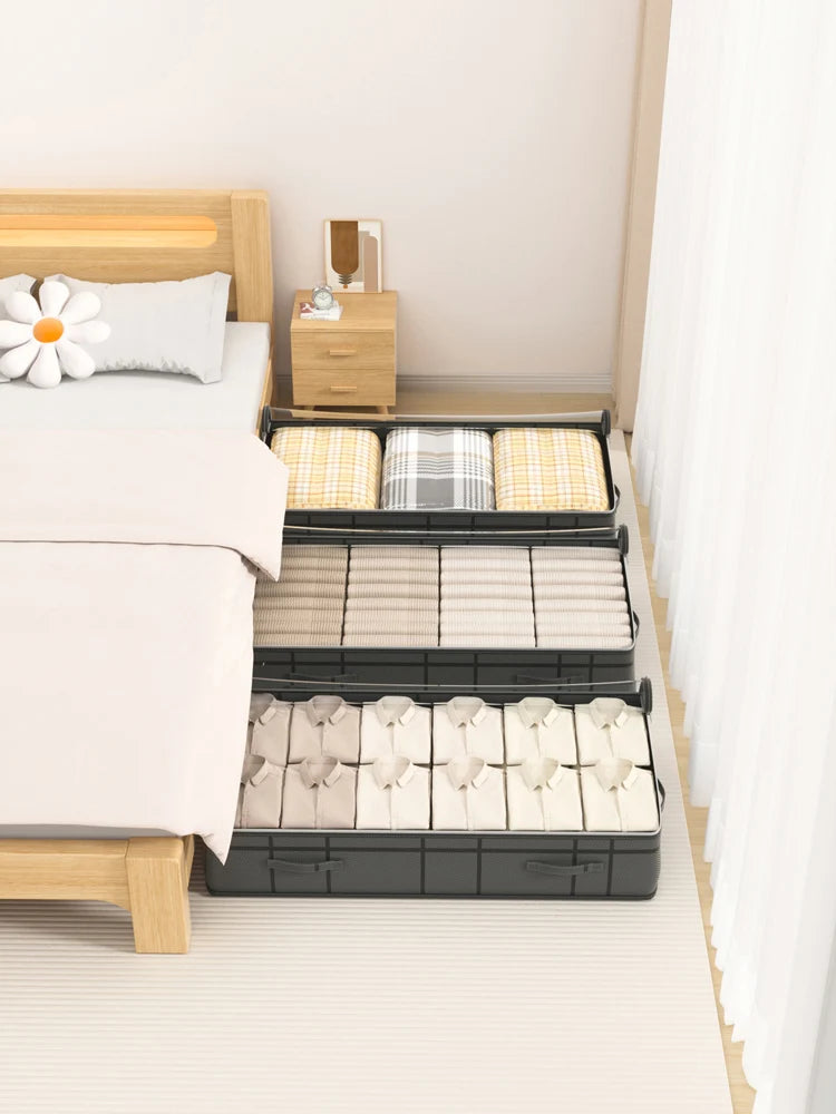 NONECN Under Bed Foldable Clothes Storage Bag