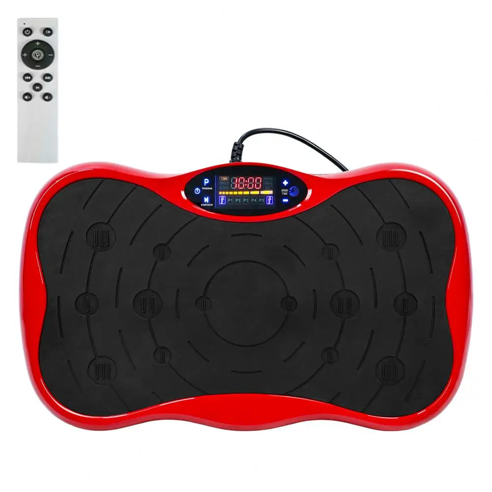 Power Waver Vibration Plate Exercise Machine, Vibrating Plate Machine for Lymphatic Drainage, Whole Body Vibration Plate Machine