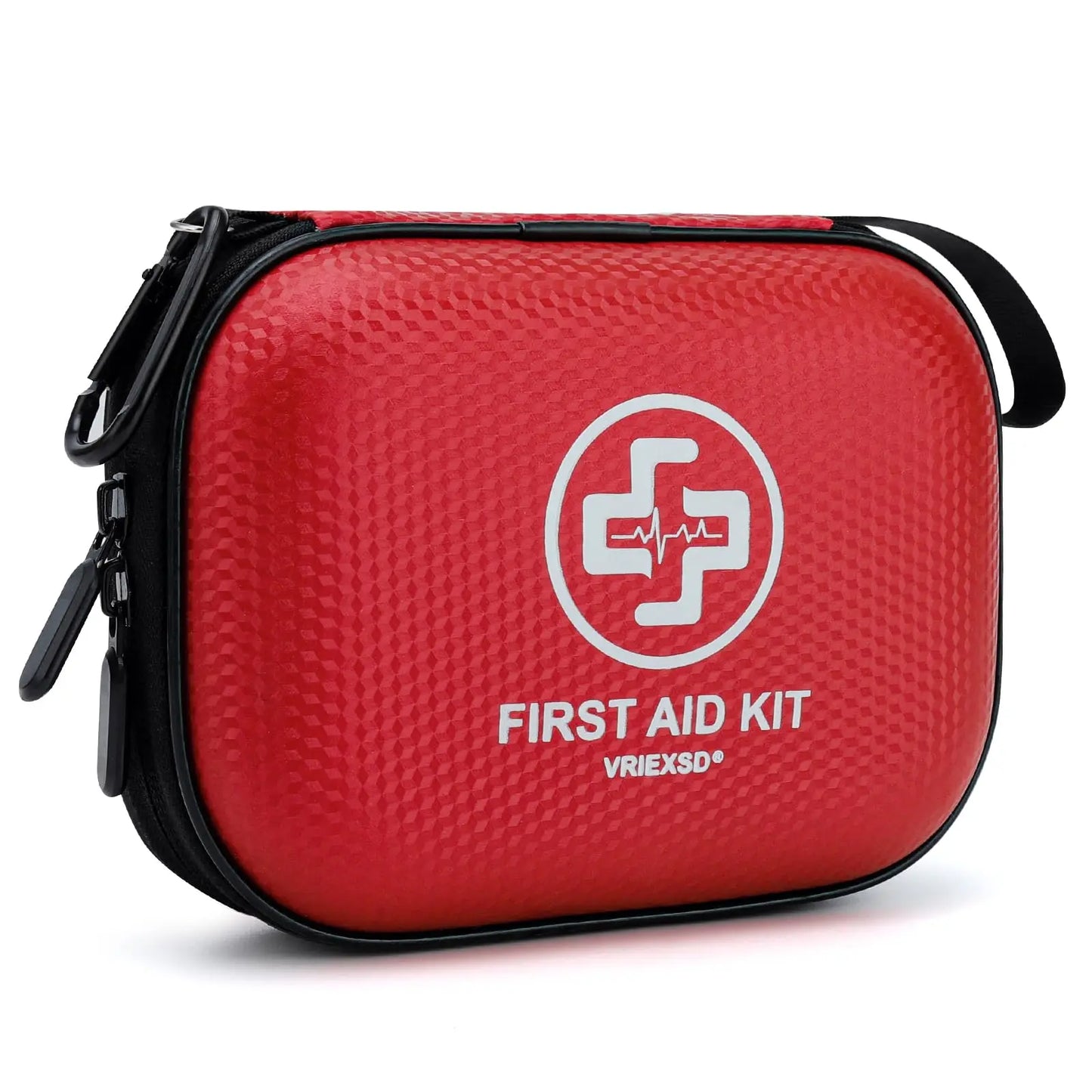 150-Piece Mini First Aid Kit Waterproof Hard Shell Home Car