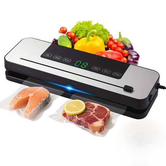 AEHOME Food Vacuum Sealer Machine With Dry And Moist Modes