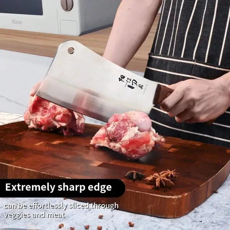 FCM Heavy Duty Bone Cutting Knife for Large Bones Professional