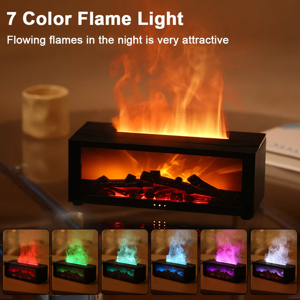 LISM Aroma Humidifier Essential Oil Diffuser With RGB Light Remote