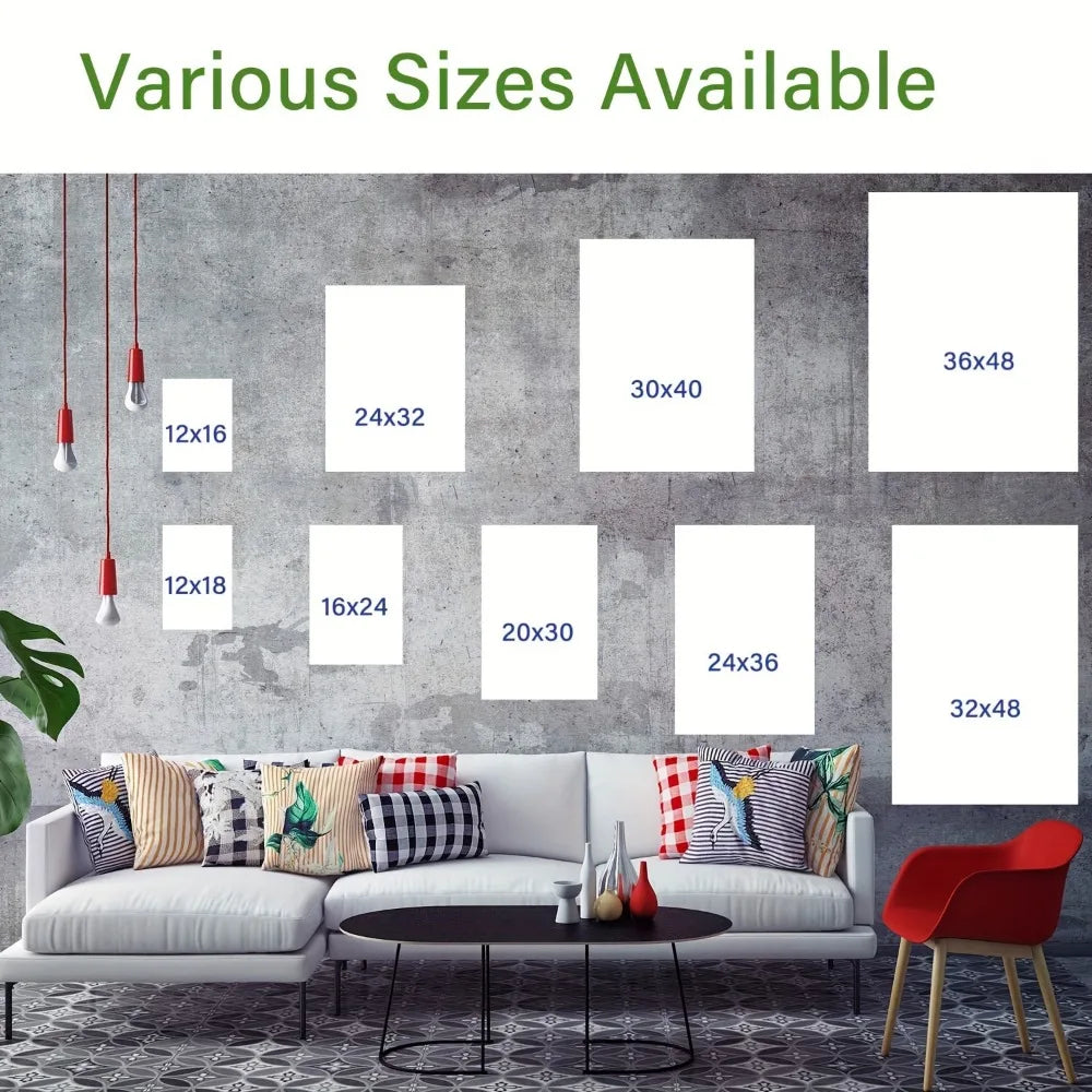 Halloween Horror Skull And Beauty Canvas Poster Solid Wood Frame