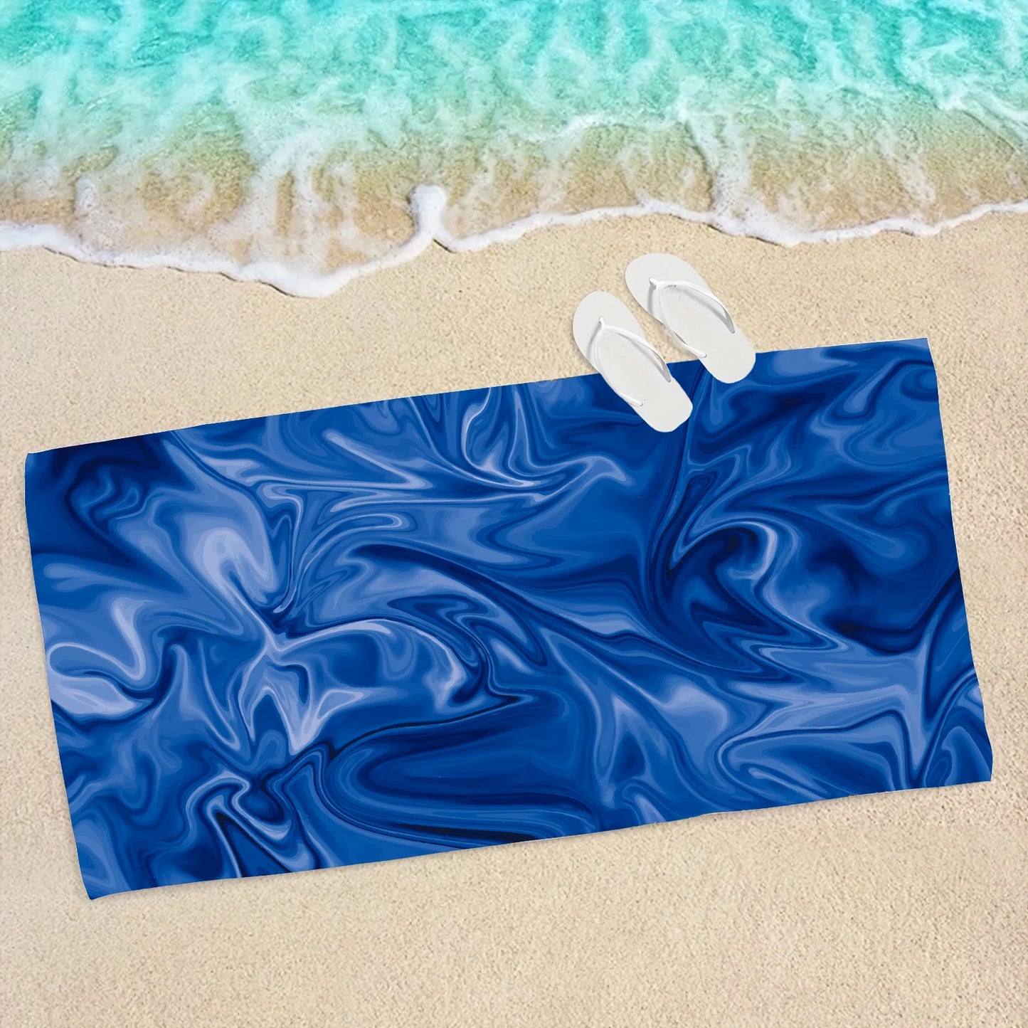WAVEBOHA Microfiber Beach Towel Sandproof Quick Dry Lightweight Travel Outdoor