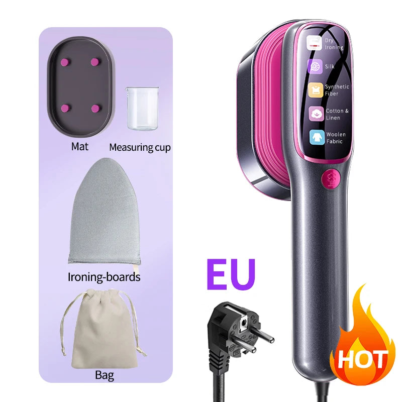 NEW Handheld Steam Iron Garment Steamer Portable Mini for Clothes Fast Heating Travel Garment Fabric Press Machine with Home
