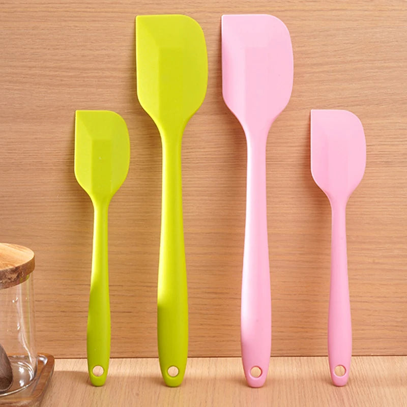 Silicone Spatula Set 2 Pieces for Baking and Mixing