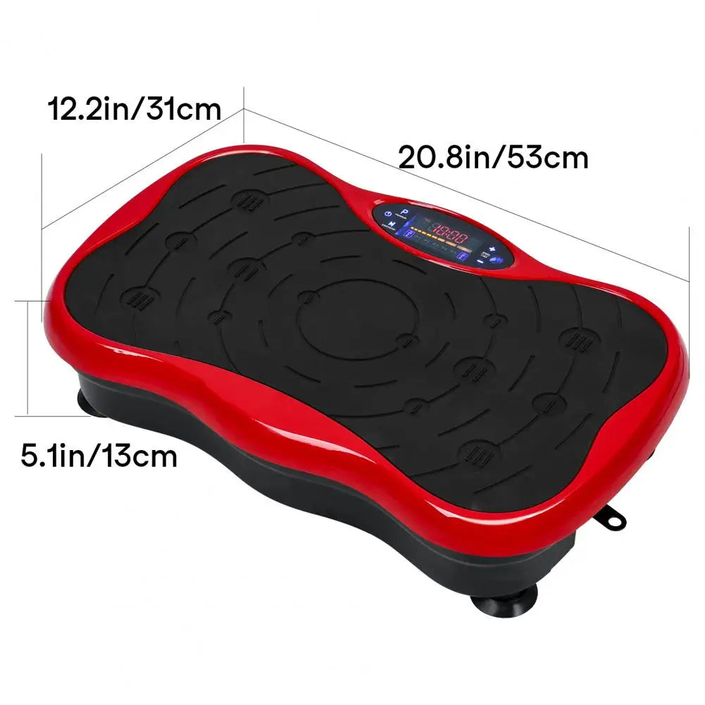 Power Waver Vibration Plate Exercise Machine, Vibrating Plate Machine for Lymphatic Drainage, Whole Body Vibration Plate Machine
