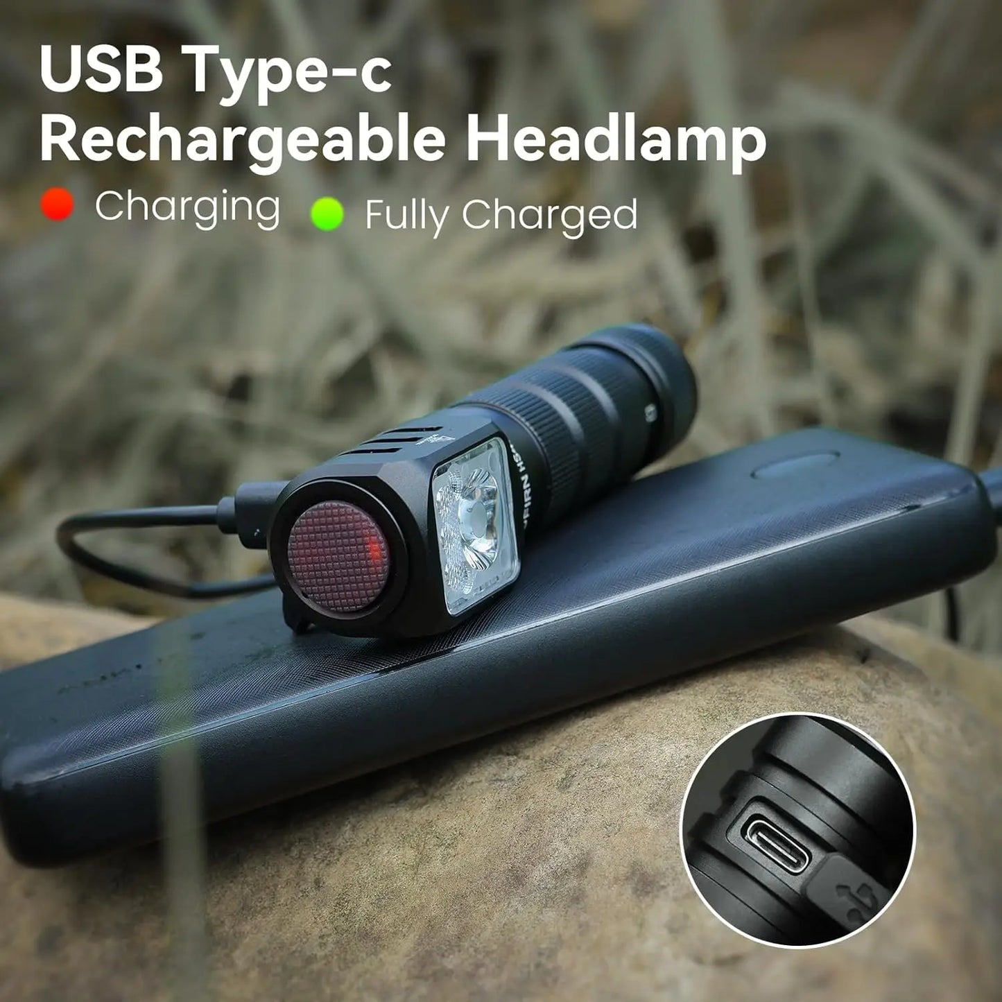 Sofirn HS42 Headlamp 2100lm USB C Rechargeable With Power Bank