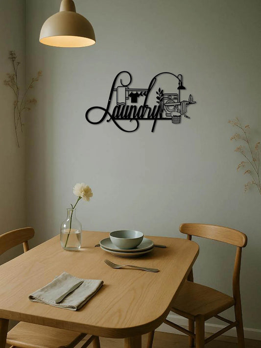 Wall Art Laundry Room Metal Decor Enchanting Rustic Farmhouse Sign
