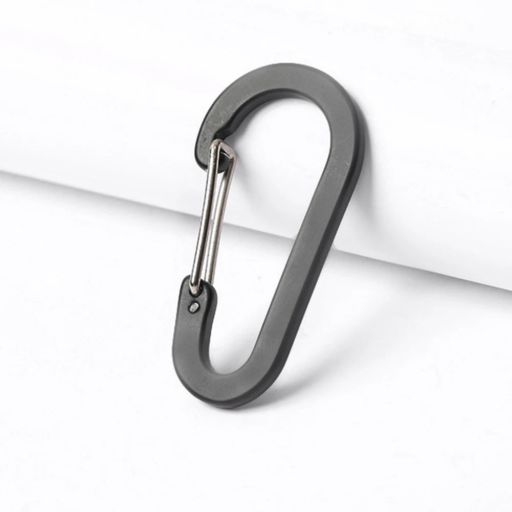 6 Pack Outdoor Carabiner Keychain Clips For Hiking And Backpacking
