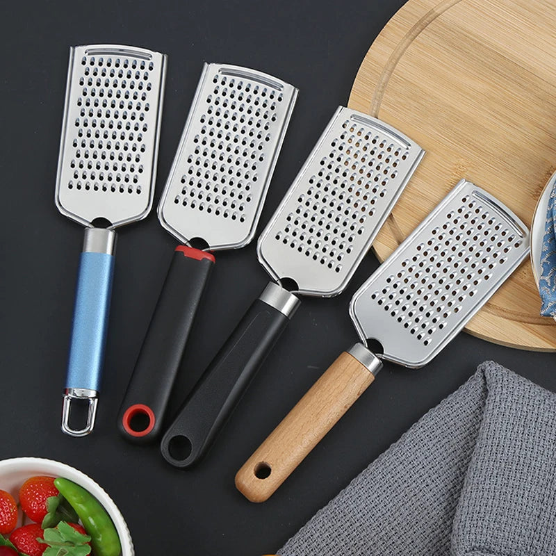 NONECN Lemon Zester Grater Stainless Steel Multi Purpose Kitchen Tool