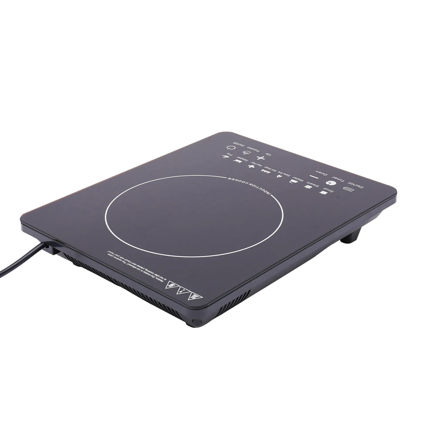 Induction Cooktop 110V 750W Eight Power Levels 180min Timer