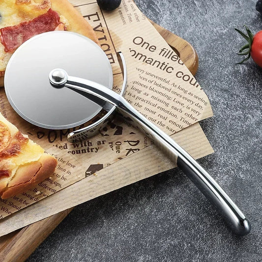 Stainless Steel Pizza Cutter Wheel With Zinc Alloy Handle