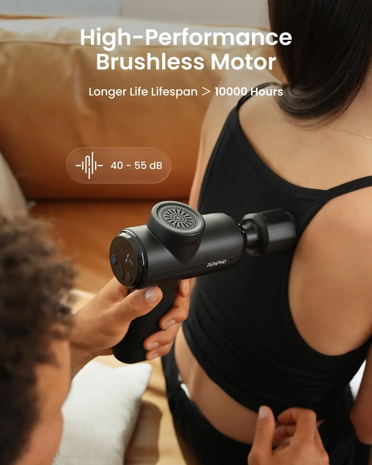 2026 Upgraded Thermacool Massage Gun with Heat & Cold Therapy, Deep Tissue Percussion for Athletes & Professionals