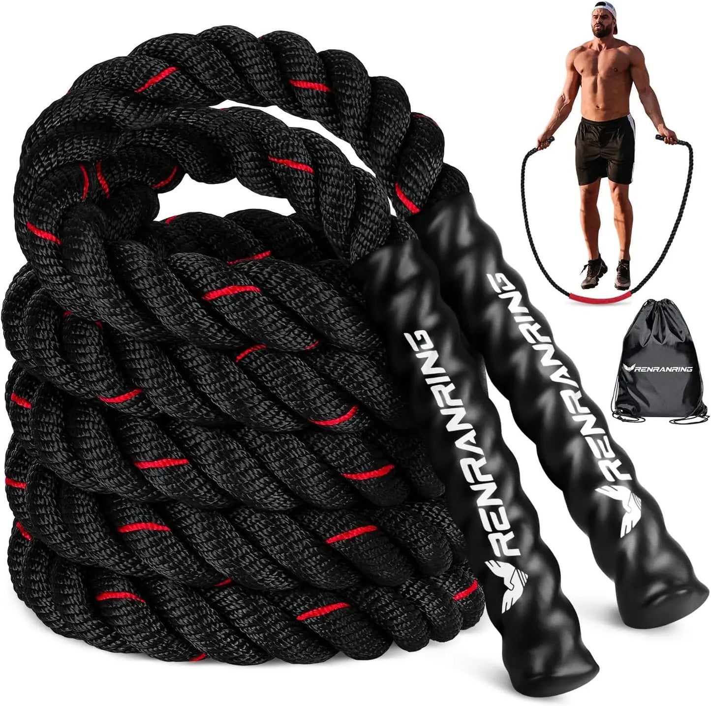 Weighted Jump Rope For Adults 3lb 4lb 5lb Training