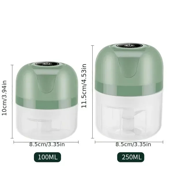 Electric Garlic Press And Grinder Mini Garlic Cutter Kitchen Tool