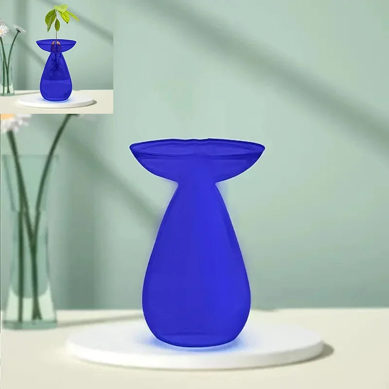 Transparent Avocado Hydroponic Vase Glass Seed Starter Kit Home Decor