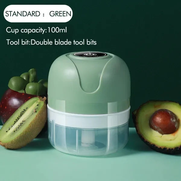 Electric Garlic Press And Grinder Mini Garlic Cutter Kitchen Tool