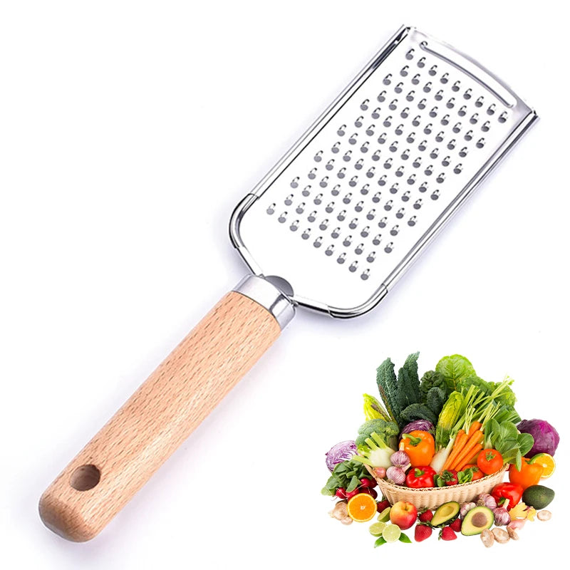 NONECN Lemon Zester Grater Stainless Steel Multi Purpose Kitchen Tool