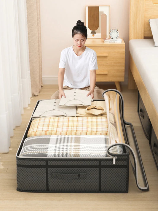 NONECN Under Bed Foldable Clothes Storage Bag